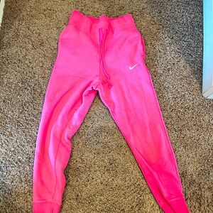 Hot pink Nike sweats!